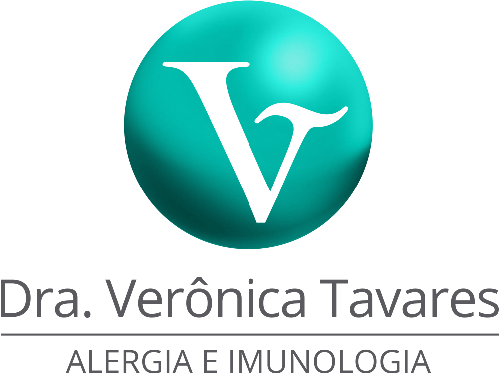 Logotipo Dra. Verônica Tavares — Alergia e Imunologia